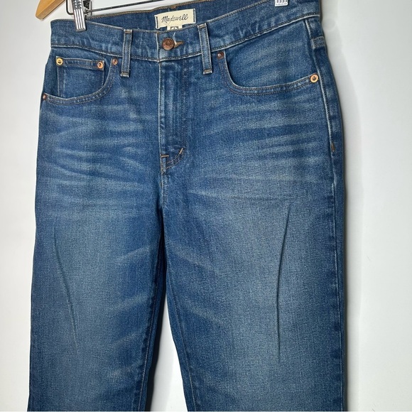 Madewell 27 NWT The 90’s Mid-Rise Straight Jeans Size 27 - Picture 7 of 11